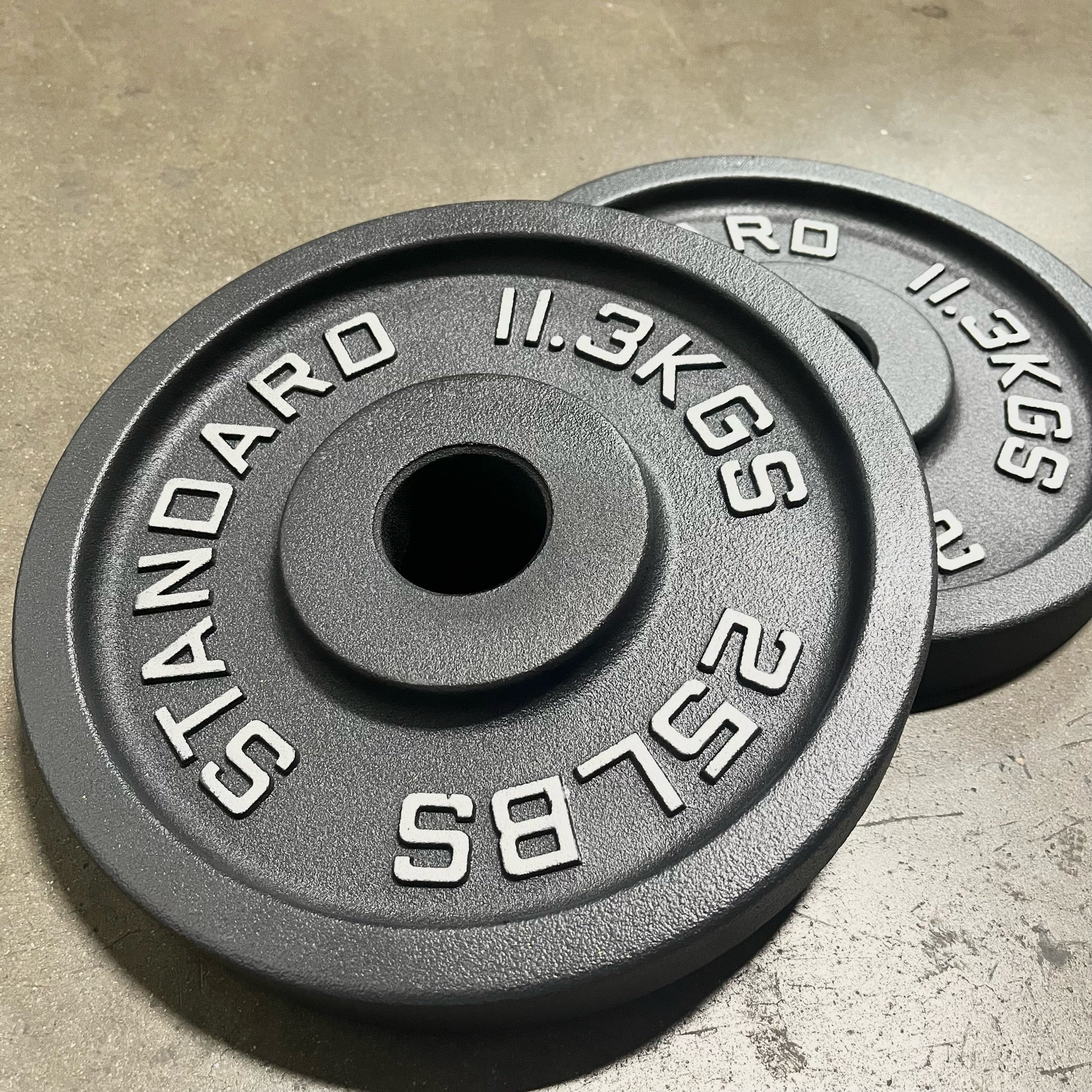 Machined Olympic Weight Plates Pair